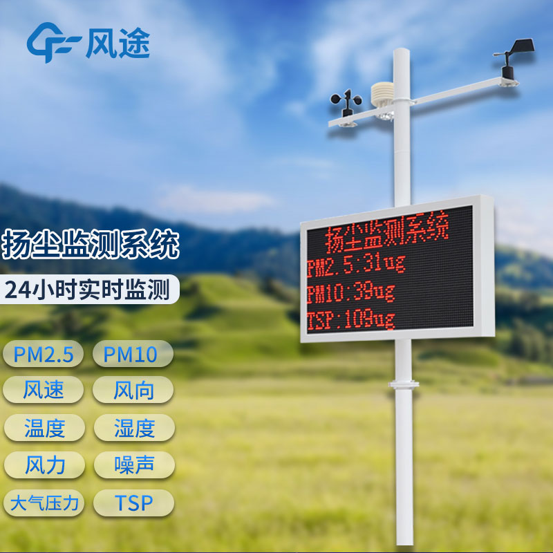 揚塵噪聲監測系統的硬件與軟件結構 揚塵噪聲監測系統的硬件與軟件結構